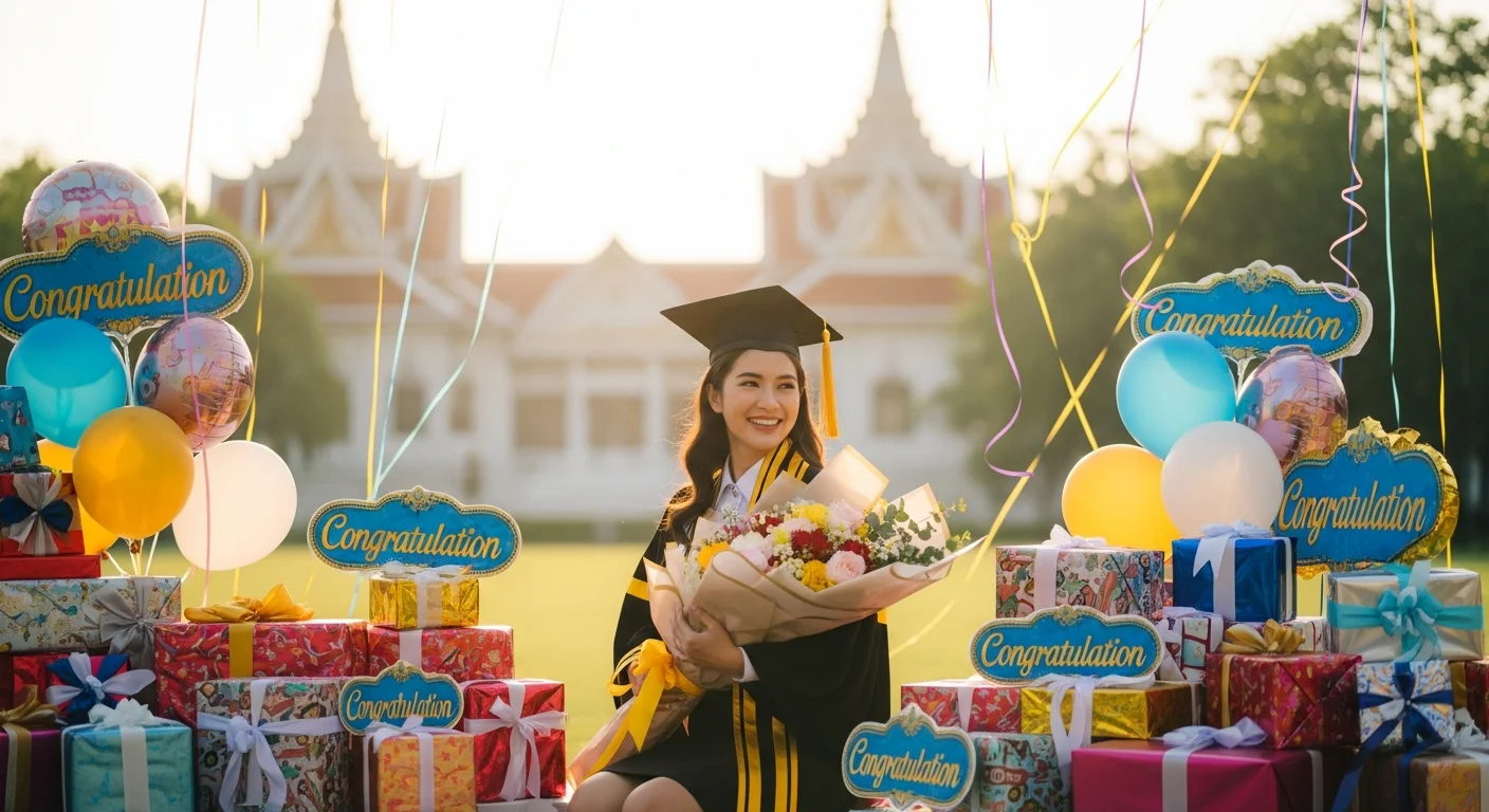 ของขวัญรับปริญญา 2569: 10 ไอเดียของขวัญที่ดีที่สุด แฟน ลูก เพื่อน