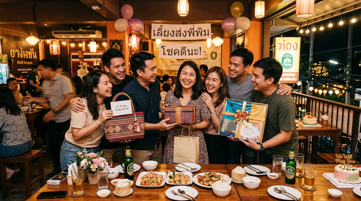 Farewell Gifts for Colleagues in Thailand: 10 Ideas Under 1,000 THB