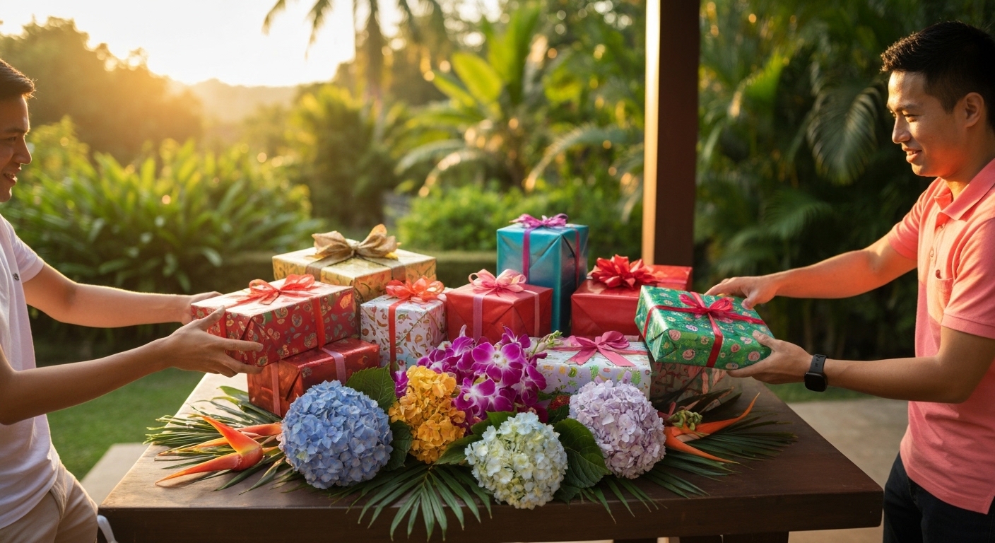 Как организовать Secret Santa в Таиланде с помощью AoNeeNa