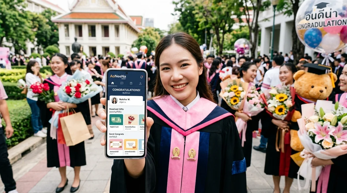 Graduation Gifts in Thailand: How to Use AoNeeNa for the Perfect Group Gift