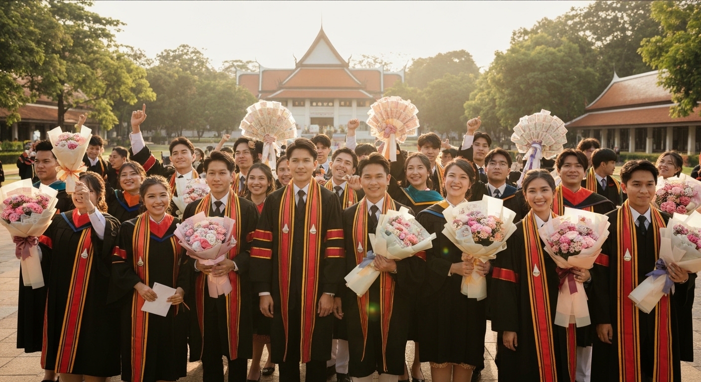 Подарки на выпускной в Таиланде: как поздравить выпускника и не подарить лишнего