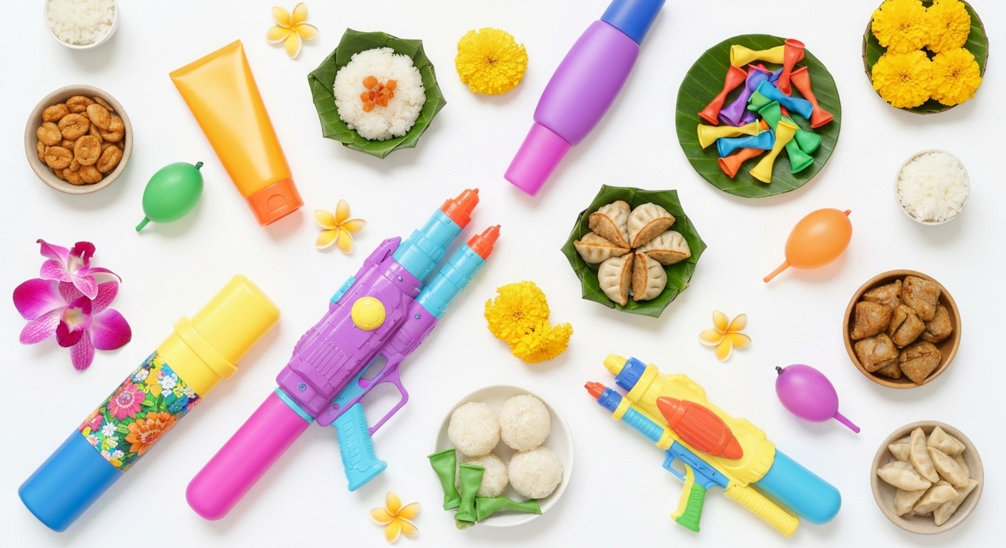 12 ไอเดียของขวัญสงกรานต์ 2569 ที่ต้องมี! เตรียมพร้อมรับเทศกาลสาดน้ำระดับโลก