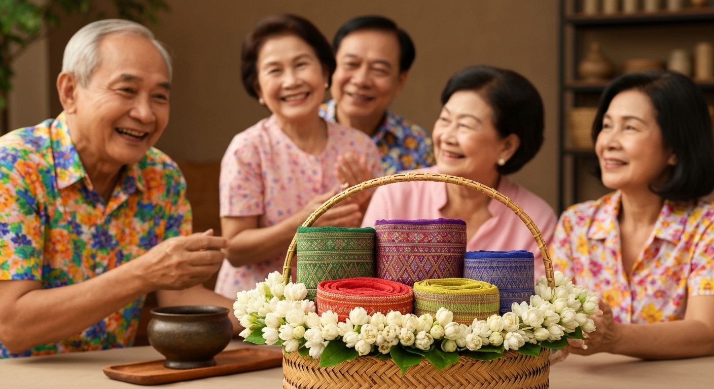 เตรียมพร้อมรับสงกรานต์ 2569: ชุดของขวัญ Shopee สำหรับผู้ใหญ่และผู้ที่เคารพรัก