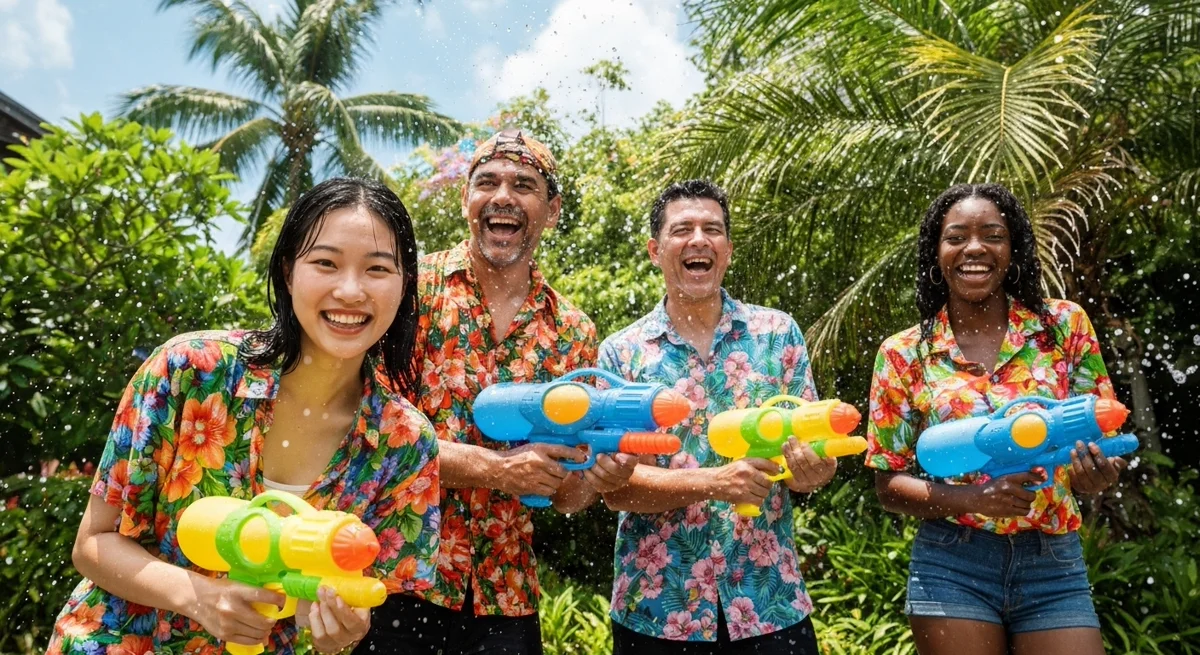 Как организовать групповой подарок на Сонгкран с помощью AoNeeNa