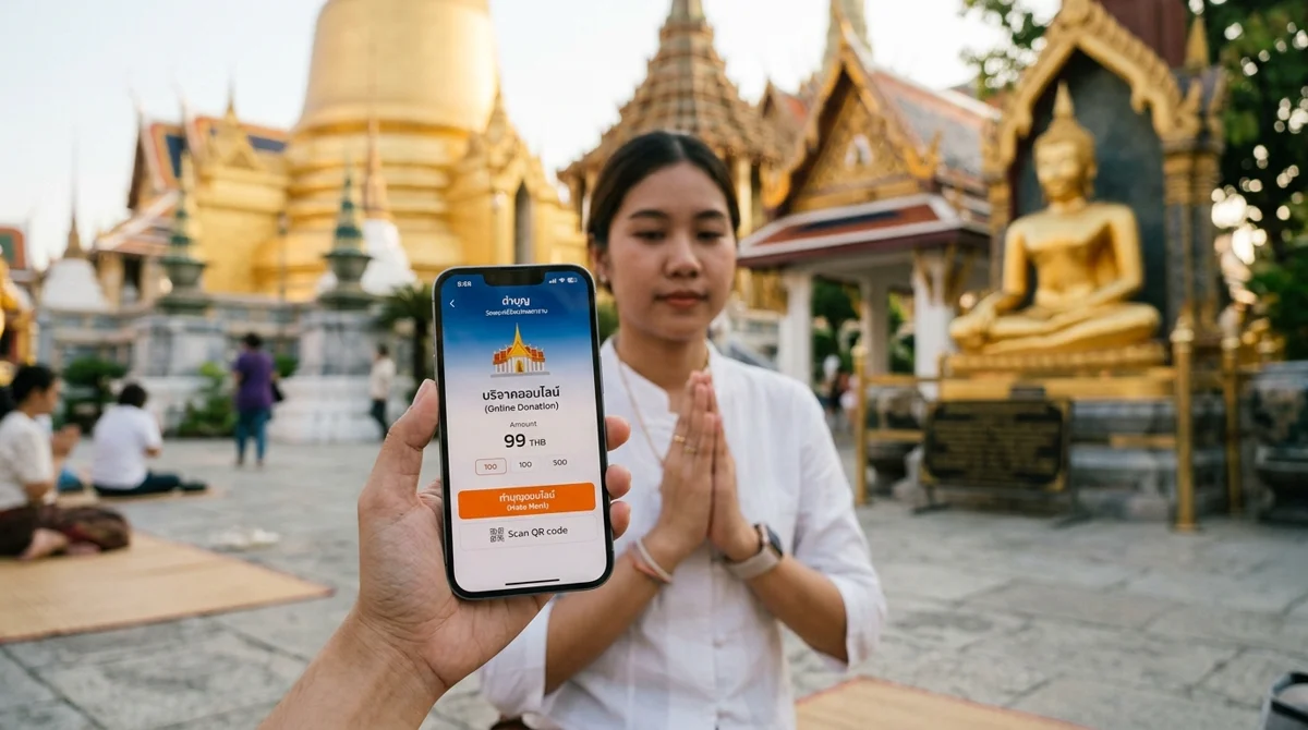 5 ไอเดียจัด "สังฆทานออนไลน์" สำหรับสงกรานต์ 2026: ทำบุญสะดวก ส่งถึงวัด