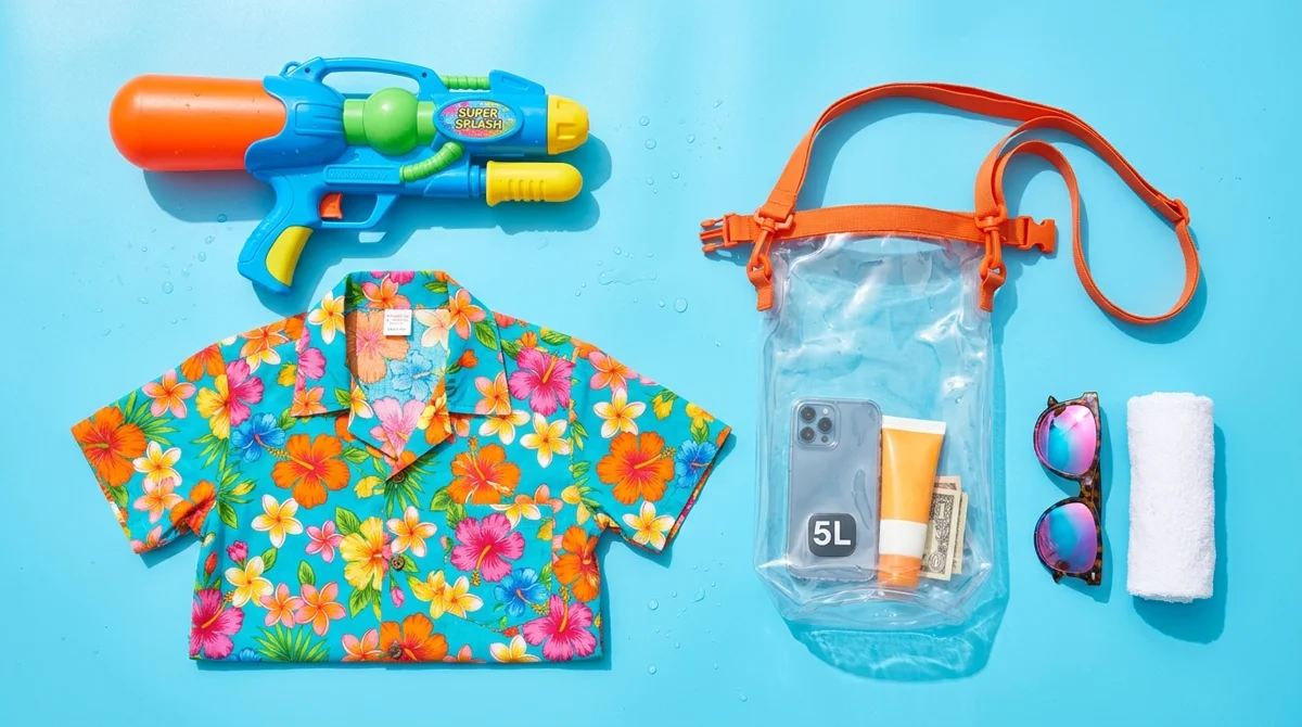 Last-Minute Songkran Essentials: Waterproof Bags, Water Guns & More on Shopee