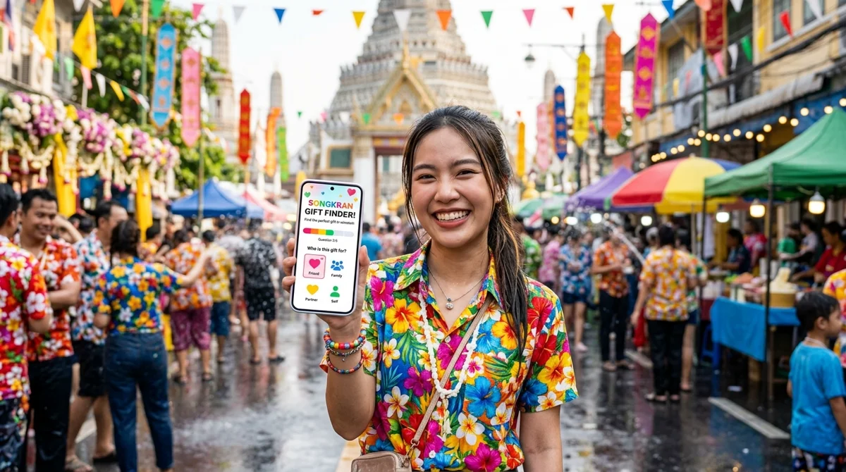 สงกรานต์นี้ไม่ต้องปวดหัวเรื่องหาของขวัญแล้ว! AoNeeNa เปิดตัว "แบบทดสอบหาของขวัญ" ช่วยคุณเลือกของที่ใช่ใน 1 นาที