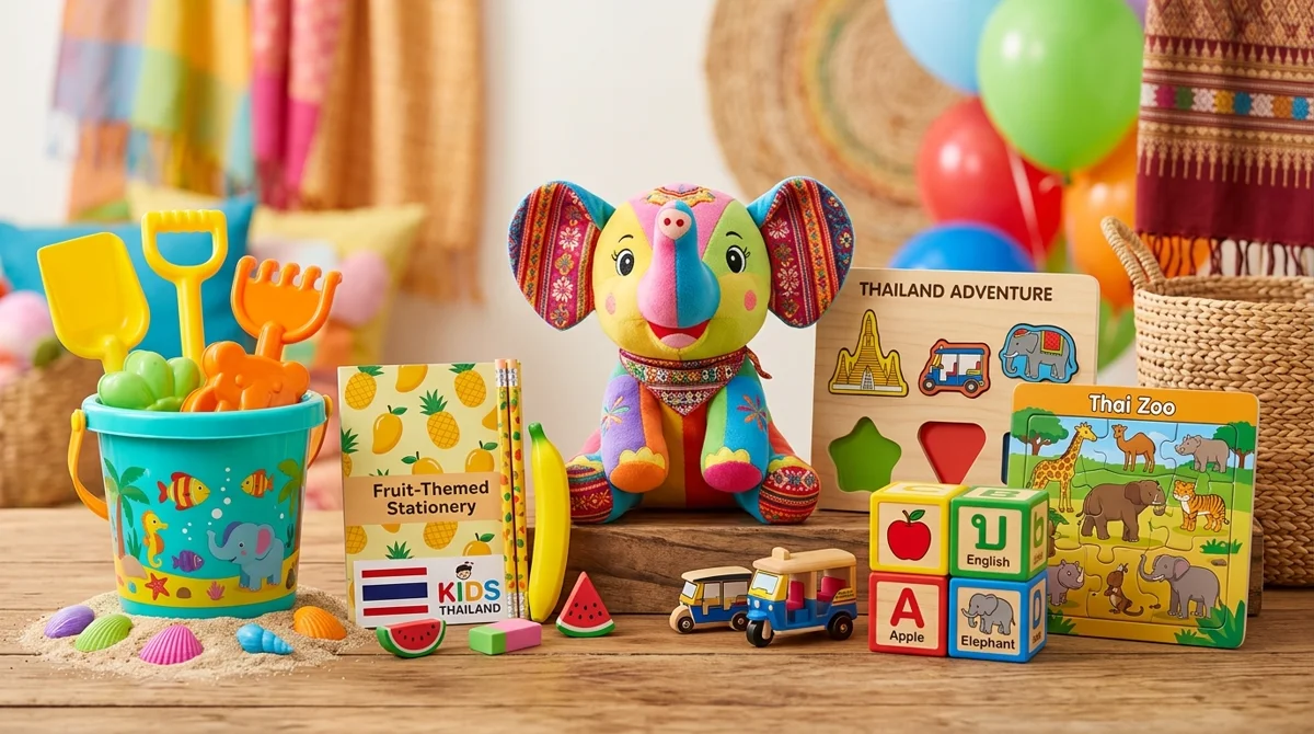 10 лучших подарков для детей в Таиланде: от пляжа до развивашек (2026)
