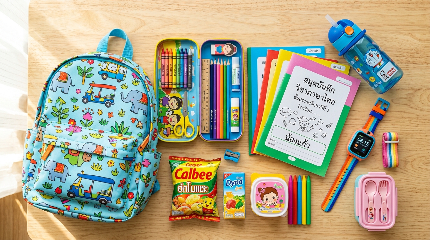 ไอเดียของขวัญต้อนรับเปิดเทอม 2569: 7 ไอเทมต้องมีให้ลูกแฮปปี้ รับเปิดเทอมใหม่
