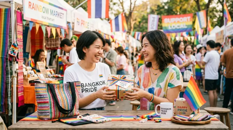 Bangkok Pride 2026: Rainbow Gifts & Supporting Local LGBTQ+ Brands