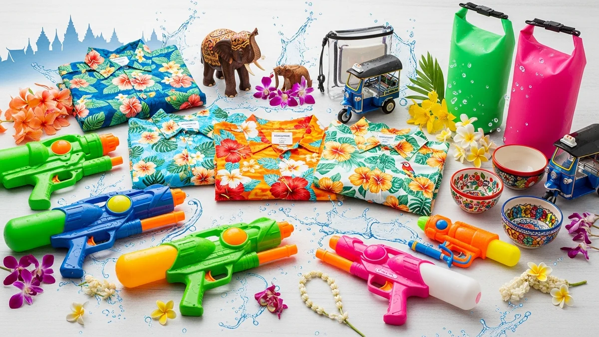 Songkran Festival Gift Guide 2026 - What to Buy for Thai New Year