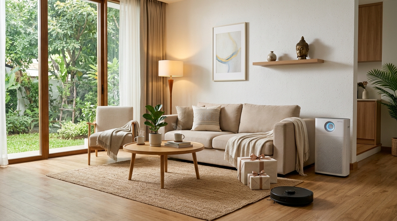 10 ไอเดียของขวัญขึ้นบ้านใหม่ 2569: ของใช้ในบ้านที่ทันสมัยและใช้งานได้จริง