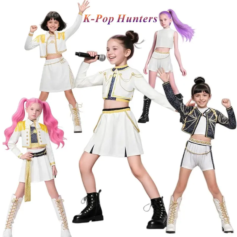 K-Pop Demon Hunters Halloween Costumes (Rumi, Zoey, Mira!)