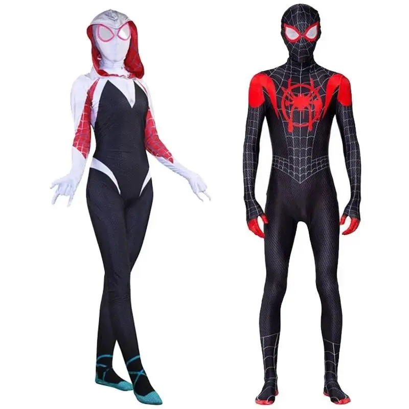 Spiderman Miles Morales Black Halloween Costume